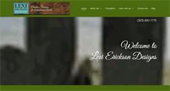 Desktop Screenshot of lexiericksondesigns.com